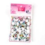 Wiebelogen zelfklevend Gekleurd gemengde maten per zak, Ophalen of Verzenden, Nieuw