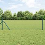 vidaXL Hexagon Hek Groen 0.6 x 100 m Staal, Verzenden, Nieuw, IJzer