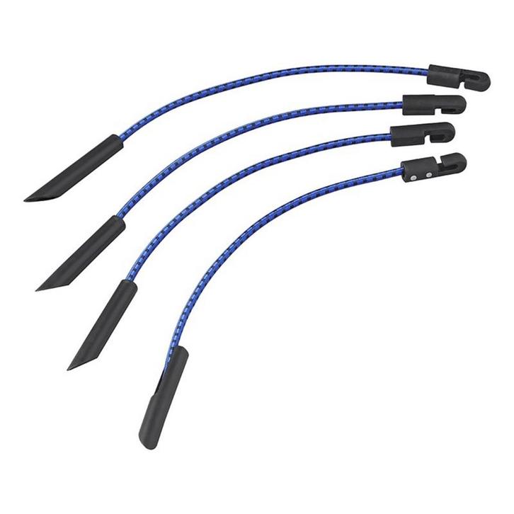 ProPlus Elastische dekzeilspanners - 280 mm - blauw - set..., Auto diversen, Aanhangwagen-onderdelen, Nieuw, Ophalen of Verzenden