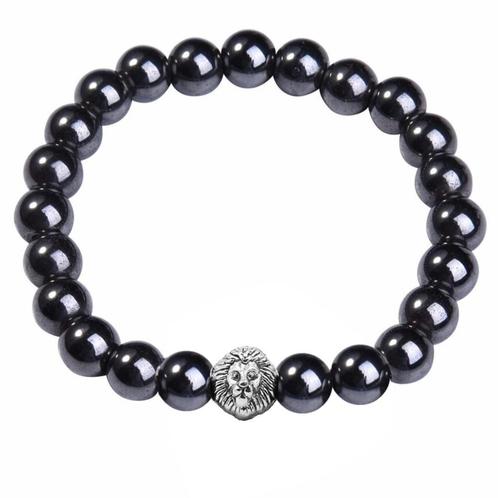 Fako Bijoux® - Buddha Armband - Hematiet - Boeddha - Holle, Sieraden, Tassen en Uiterlijk, Armbanden, Verzenden