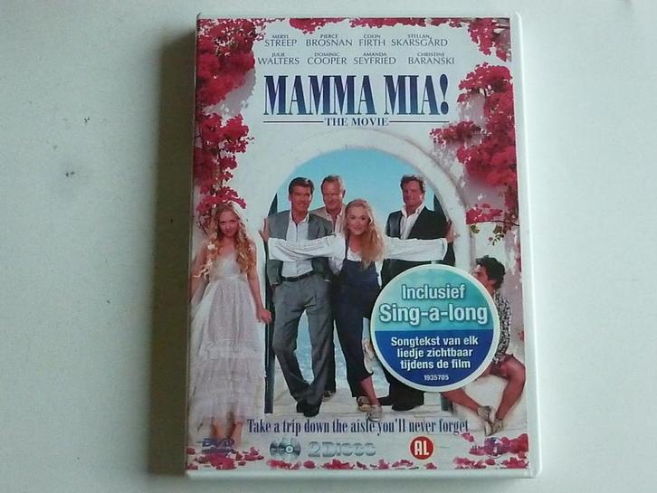 Mamma Mia! - The Movie / inclusief Sing-a-long (2 DVD), Cd's en Dvd's, Dvd's | Klassiekers, Zo goed als nieuw, Verzenden