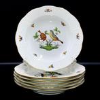 Herend - Exquisite Set of 6 Soup Plates (24,7 cm) -, Antiek en Kunst