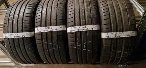 4x 245-40-19 Atlas Zomer 6+6.2mm €60 Per Band 245 40 19, Auto-onderdelen, Banden en Velgen, 19 inch, Zomerbanden, 245 mm, Personenwagen