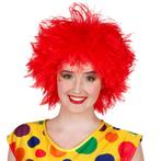 Rode Pruik Clown, Verzenden, Nieuw