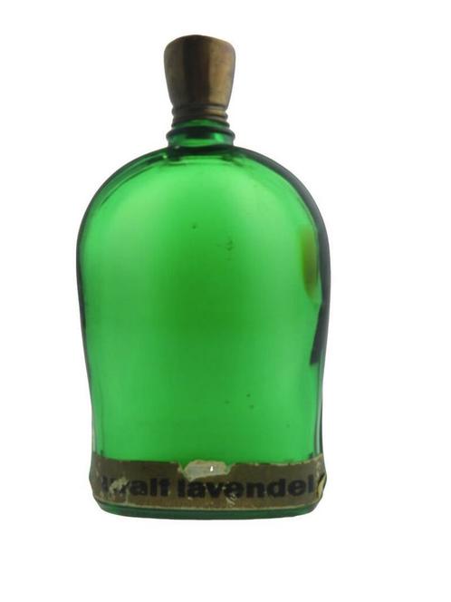 Flesje met koperen dop - Uralt, Verzamelen, Glas en Borrelglaasjes, Gebruikt, Verzenden