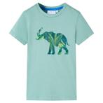 vidaXL Kindershirt 116 lichtkakikleurig, Verzenden, Nieuw