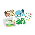 SES Mozaïek pinnenbord dieren puzzels (Knutselpakketten), Kinderen en Baby's, Verzenden, Nieuw, Knutselen
