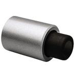 Deurstopper wandmodel geveerde stootbuffer Robusto zilver, Ophalen of Verzenden, Nieuw