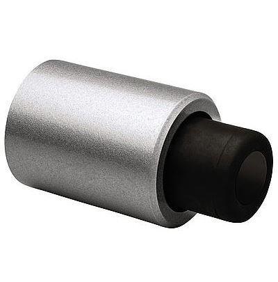 Deurstopper wandmodel geveerde stootbuffer Robusto zilver, Doe-het-zelf en Verbouw, Hang- en Sluitwerk, Nieuw, Ophalen of Verzenden