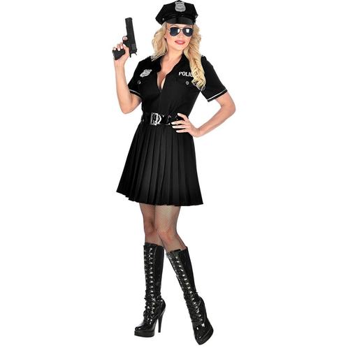 Politie Jurk Zwart Dames 2 delig, Kleding | Dames, Carnavalskleding en Feestkleding, Nieuw, Verzenden
