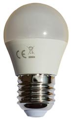 Kogellamp E27 daglichtwit | G45 LED 6W=50W gloeilamp | 500 L, Nieuw, Verzenden