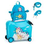 2dekans | Coast Set van 2 stuks bagage voor kinderen -, Sieraden, Tassen en Uiterlijk, Tassen | Rugtassen, Ophalen of Verzenden