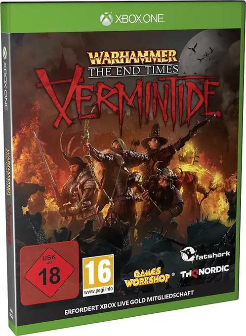 Warhammer The End Times Vermintide-Duits (Xbox One) Gebruikt, Spelcomputers en Games, Games | Xbox One, Zo goed als nieuw, Ophalen of Verzenden