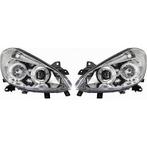 Koplampen Renault Clio 3 05-.. Angel Eyes chroom, Auto-onderdelen, Ophalen of Verzenden, Nieuw
