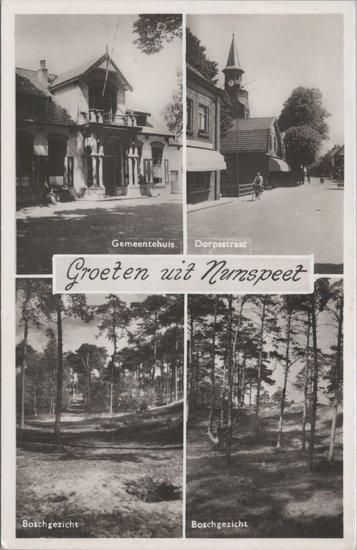 NUNSPEET - Meerluik Groeten uit Nunspeet, Verzamelen, Ansichtkaarten | Nederland, Verzenden