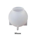 Siliconenmal bol bal rond 80 mm / per stuk voor epoxy resin,, Hobby en Vrije tijd, Ophalen of Verzenden, Nieuw