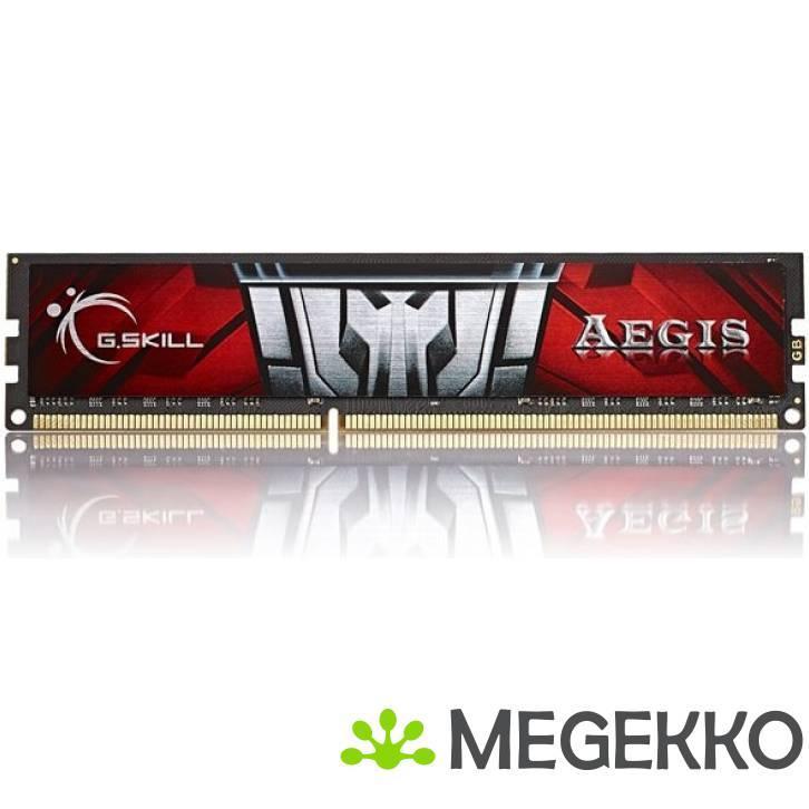 G.Skill DDR3 Aegis 8GB 1600MHz- [F3-1600C11S-8GIS], Computers en Software, RAM geheugen, Nieuw, Verzenden
