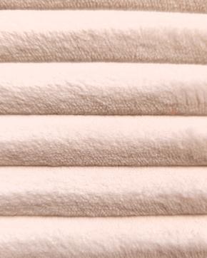 Rib Fluweel Ecru, Hobby en Vrije tijd, Stoffen en Lappen, Overige kleuren, Nieuw