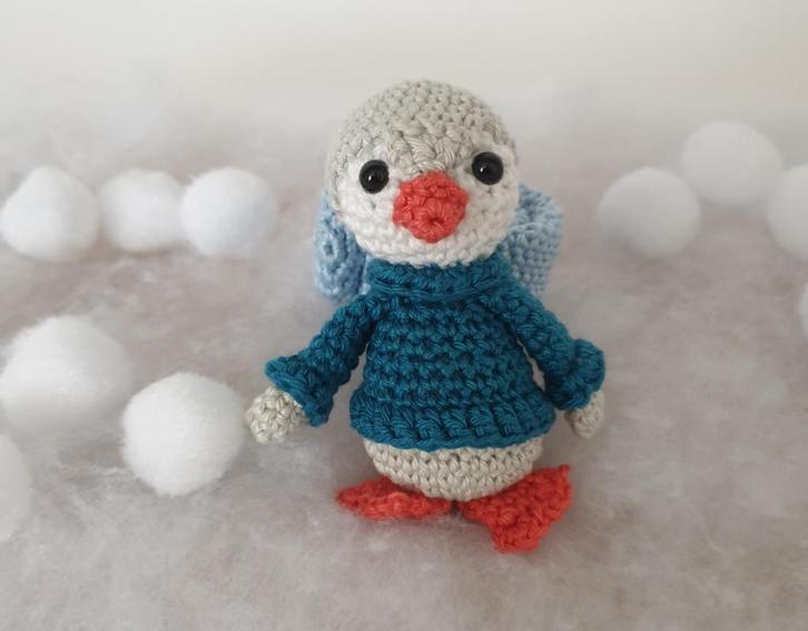 Haakpakket byClaire Pinguin Klaas, Hobby en Vrije tijd, Breien en Haken, Breien of Haken, Nieuw, Wol of Garen, Ophalen of Verzenden