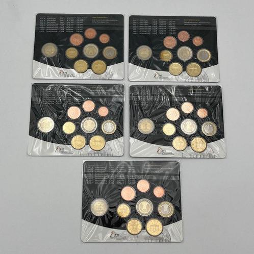 Duitsland. Year Set (BU) 2017 A, D, F, G, J, (5 sets), Postzegels en Munten, Munten | Europa | Euromunten