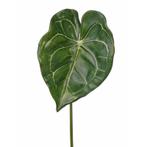 Kunst Anthurium bladgroen kunstplant takken 67 cm - Overig.., Huis en Inrichting, Kamerplanten, Ophalen of Verzenden