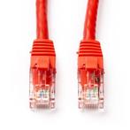 Netwerkkabel | Cat6a U/UTP | 20 meter (Rood), Verzenden, Nieuw