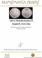 Koninkrijk Spanje. Carlos III. Real Barcelona 1773