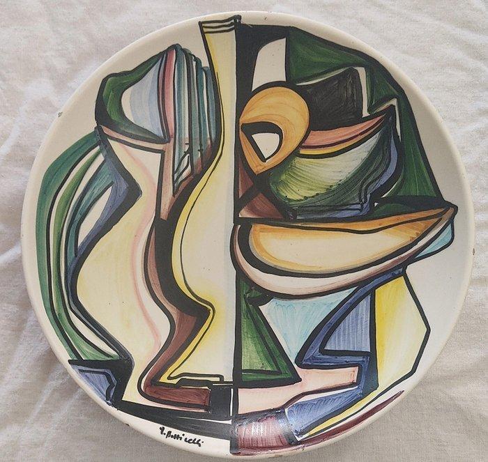 Schotel - decoro - Keramiek - Ceramiche Campionesi, Antiek en Kunst, Curiosa en Brocante