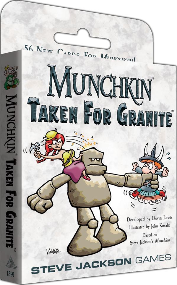 Munchkin - Taken for Granite | Steve Jackson Games -, Hobby en Vrije tijd, Gezelschapsspellen | Kaartspellen, Nieuw, Verzenden