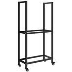 TRUUSK Brandhoutrek voor Binnen - Staal - 60 x 30 x 119cm -, Verzenden, Nieuw