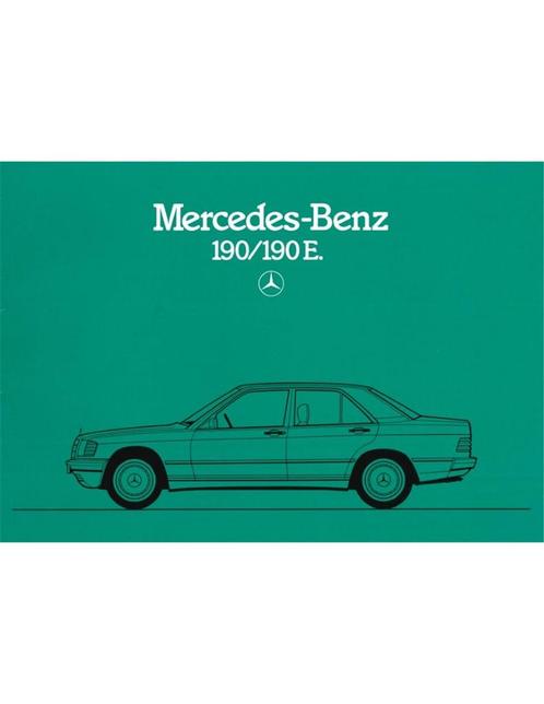 1985 MERCEDES BENZ 190 BROCHURE DUITS, Boeken, Auto's | Folders en Tijdschriften