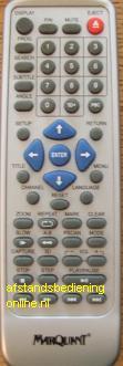 Afstandsbediening Marquant grijs, Audio, Tv en Foto, Afstandsbedieningen, Origineel, Nieuw, Ophalen of Verzenden