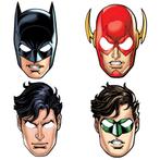 Justice League Maskers 8st, Hobby en Vrije tijd, Feestartikelen, Nieuw, Verzenden