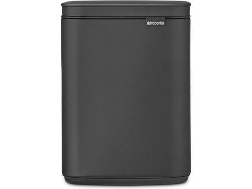 Brabantia Bo Prullenbak - 4 liter - Mineral Infinite Grey, Huis en Inrichting, Woonaccessoires | Overige, Zo goed als nieuw, Verzenden