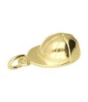 Gouden Jockey cap ketting hanger