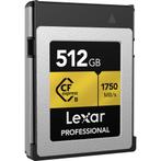 Lexar CFexpress Professional 1750MB/s 512GB, Audio, Tv en Foto, Fotografie | Geheugenkaarten, Nieuw, Overige merken, Overige typen