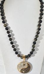 Obsidiana Goud AAAA++ - Yin Yan (Symbool van Universele, Antiek en Kunst