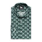 GENTS - Blumfontain bloemprint groen - S 37/38, Kleding | Heren, Verzenden, Nieuw