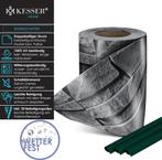 Vlechtband - Privacyfolie - Hekfolie - 70m - PVC - Grijs - K, Tuin en Terras, Verzenden, Zo goed als nieuw