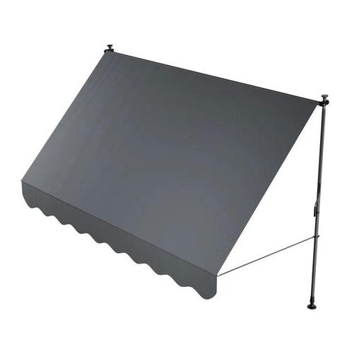 Klemluifel Kapstadt - 300x120 cm - Grijs, Tuin en Terras, Zonneschermen, Nieuw, Verzenden
