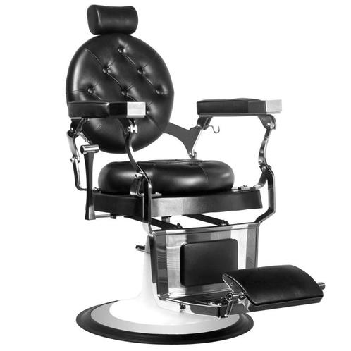 BARBIERSTEL IMPERATOR ZWART - GABBIANO (Barber stoel), Sieraden, Tassen en Uiterlijk, Uiterlijk | Haarverzorging, Overige typen