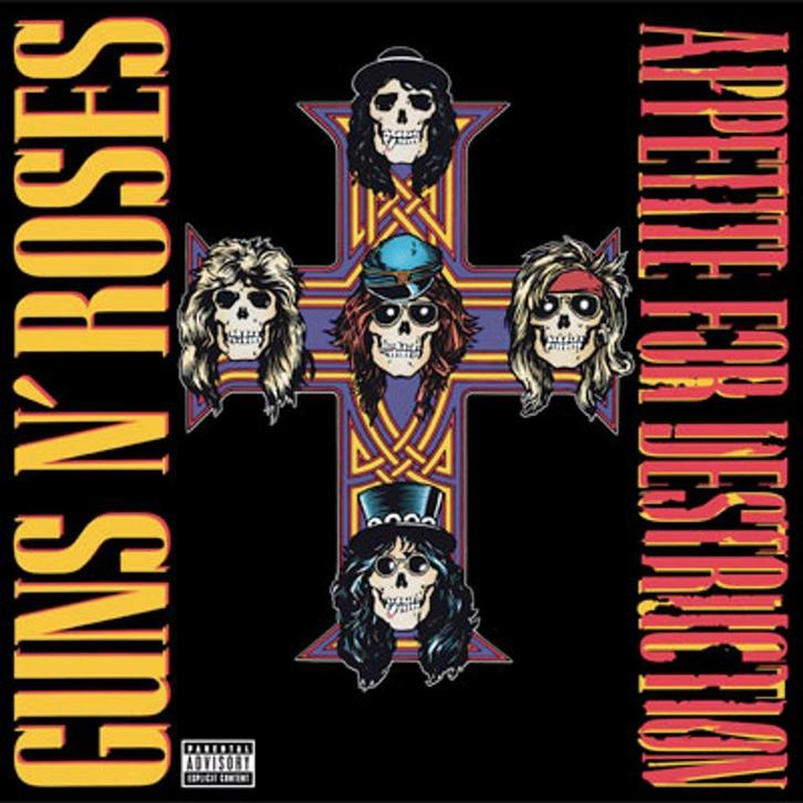 Guns N Roses - Appetite For Destruction  (vinyl LP), Cd's en Dvd's, Vinyl | Rock, Nieuw in verpakking, 12 inch, Rock-'n-Roll, Ophalen of Verzenden