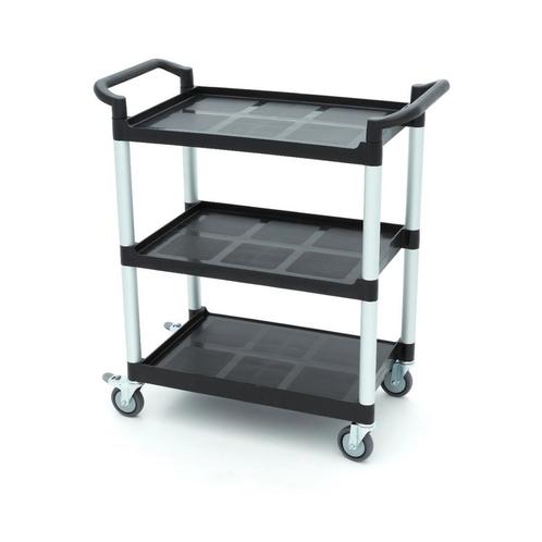 Serveerwagen - 3 Werkbladen - 86,5 x 42,5 cm, Zakelijke goederen, Horeca | Keukenapparatuur, Nieuw in verpakking, Transport en Opslag
