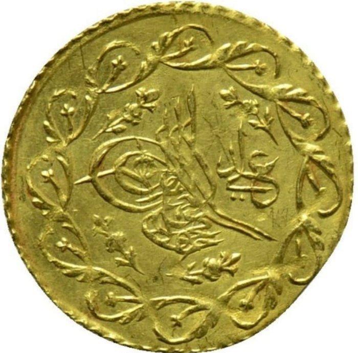 Ottomaanse Rijk. Mehmed V & Mahmud II. 25 Kurush AH 1327 / /, Postzegels en Munten, Munten | Europa | Niet-Euromunten