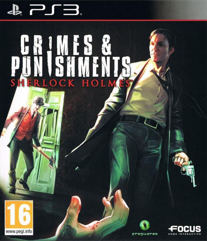 Playstation 3 Crimes & Punishments: Sherlock Holmes, Spelcomputers en Games, Games | Sony PlayStation 3, Zo goed als nieuw, Verzenden