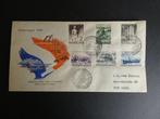 Nederland 1950 - Zomerzegels op FDC - NVPH e 1, Postzegels en Munten, Postzegels | Nederland, Gestempeld
