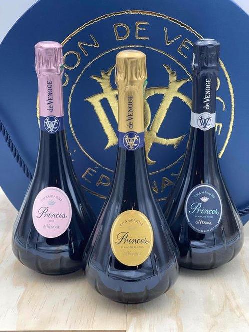 De Venoge, Princes: Rosé & Banc de Blancs & Blanc de Noirs, Verzamelen, Wijnen