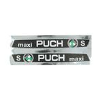 Stickerset Puch Maxi s zwart wit, Nieuw, Overige merken, Ophalen of Verzenden
