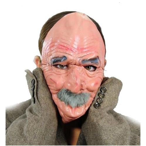 Luxe opa masker van latex - Mensen maskers, Hobby en Vrije tijd, Feestartikelen, Verzenden