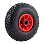 Bolderkarwiel / luchtbandwiel 3.00-4 BUDGET met rode velg, Auto-onderdelen, Banden en Velgen, Ophalen of Verzenden, Nieuw